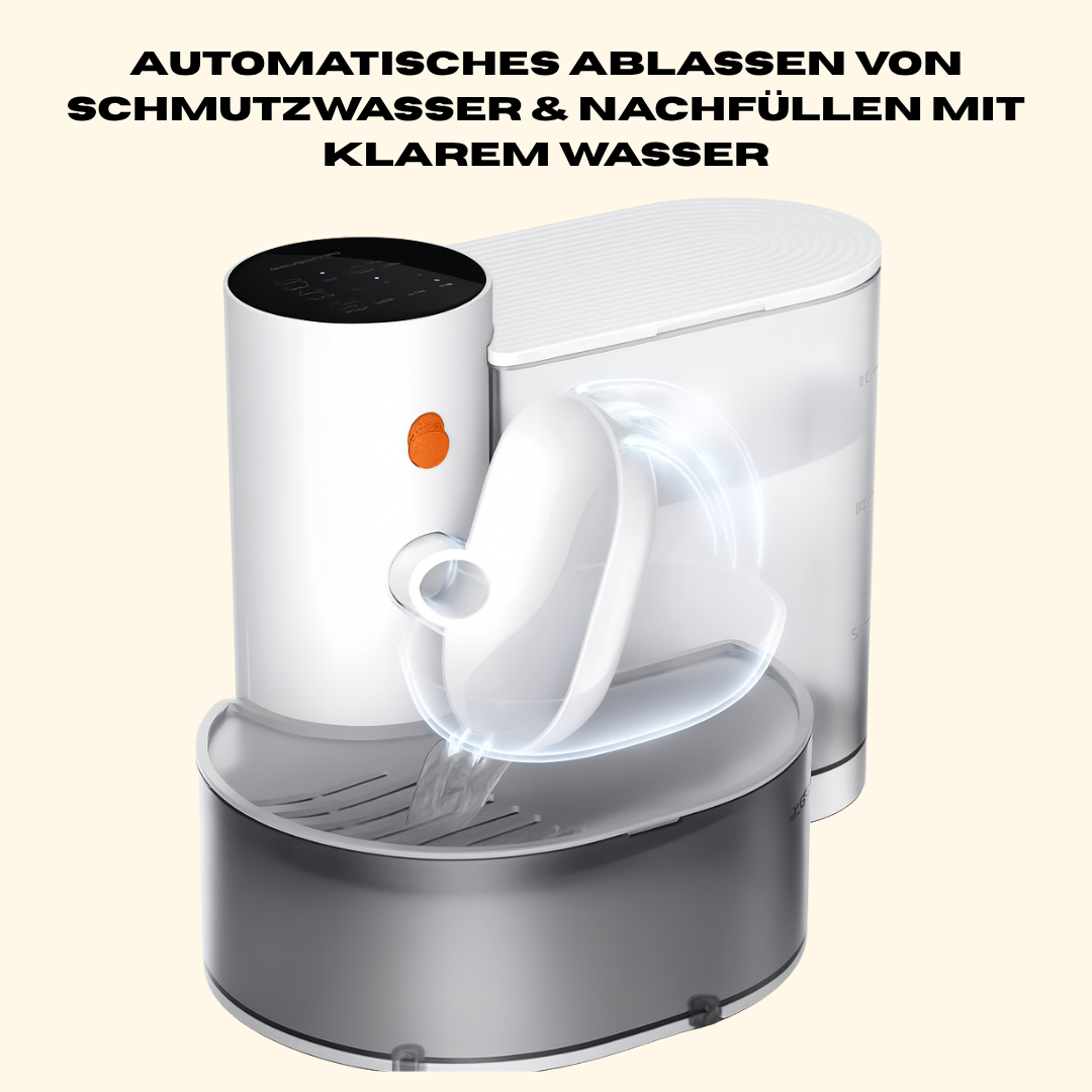 Water Fountain with Filter & Rechargeable Battery – Quiet & Hygienic