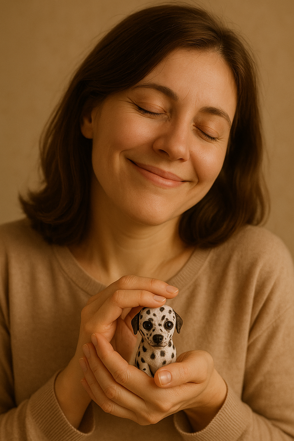 Handmade Pet Portrait Magnet – DIY from Your Photo