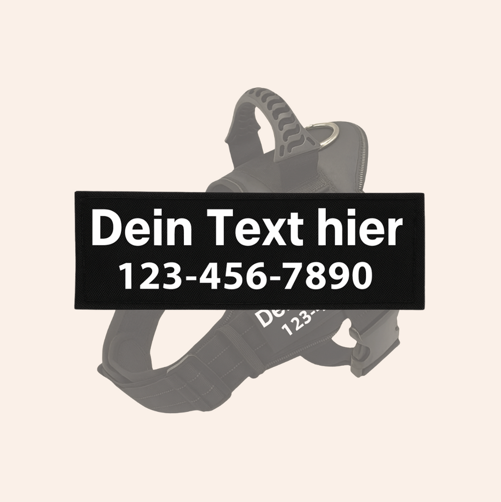 Custom Velcro Patch with Name & Number