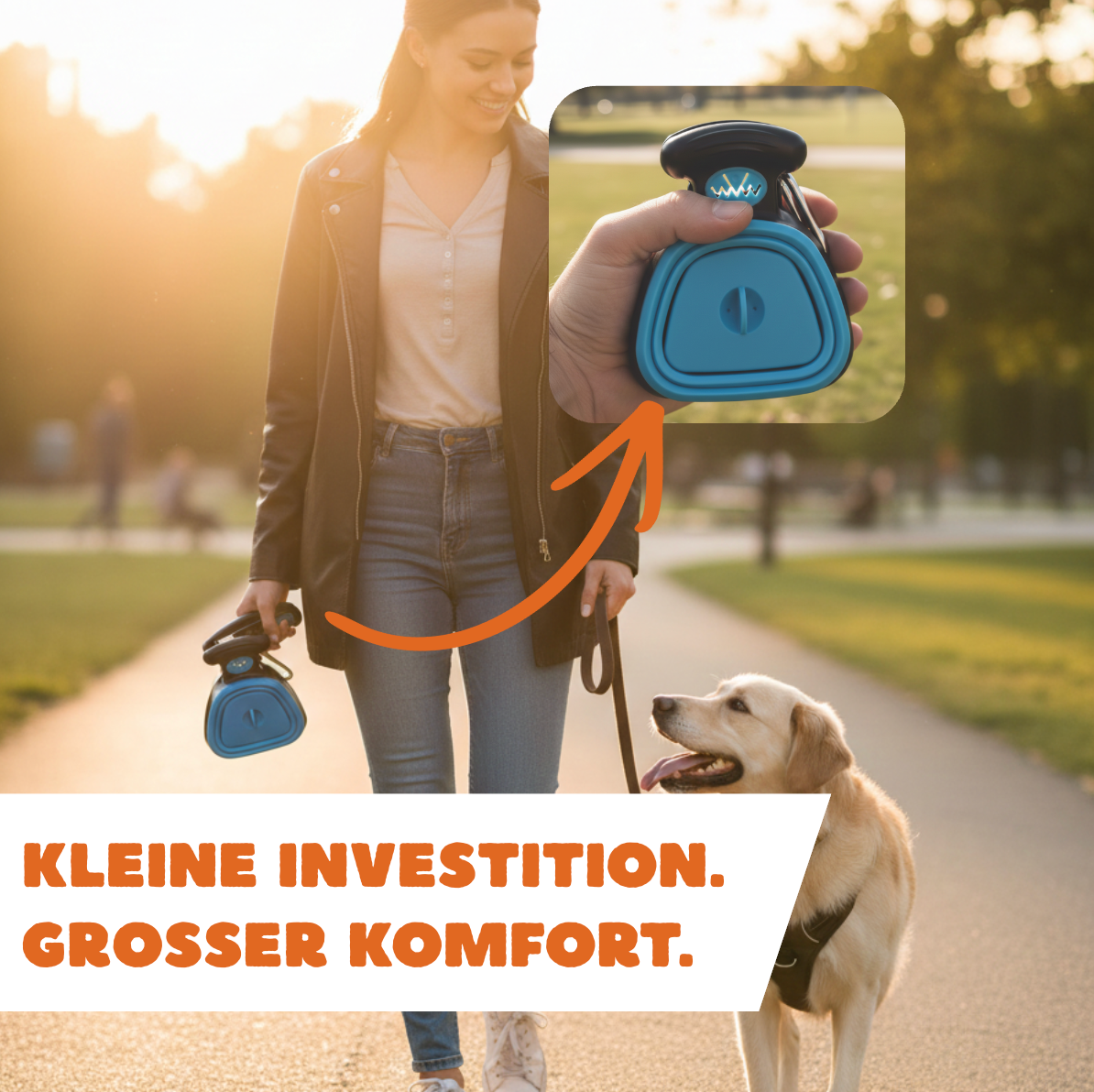 Fell & Pfoten – Pooper Scooper, The Hygienic Revolution for Dog Owners