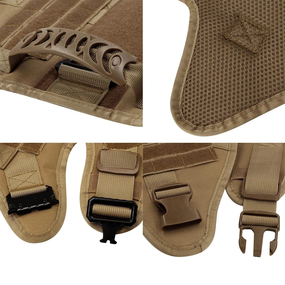 Tactical Dog Harness – Adjustable, Breathable Dog Vest