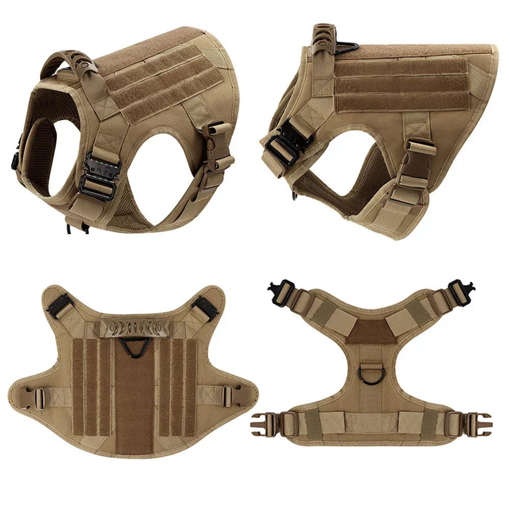 Tactical Dog Harness – Adjustable, Breathable Dog Vest